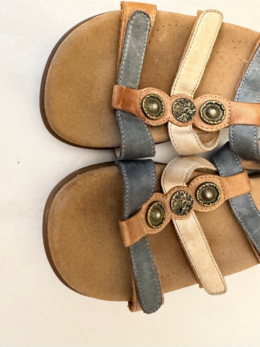 Taos Footwear Women’s Adj. Neutral Sandals Sz 10 - Picture 9 of 11